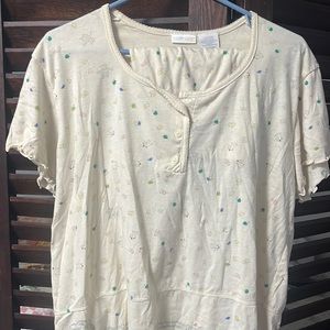 Vintage Pig “Cider” Yellow PJs